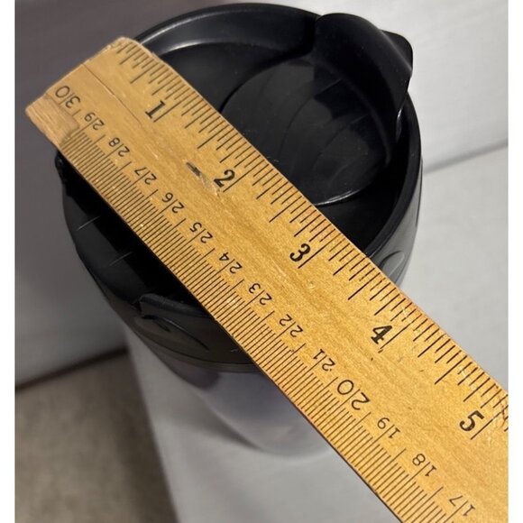 Tony Stewart #14 NASCAR Travel Mug 2009 Stewart-Haas Racing Wincraft & Lid 7.5" - Picture 11 of 11